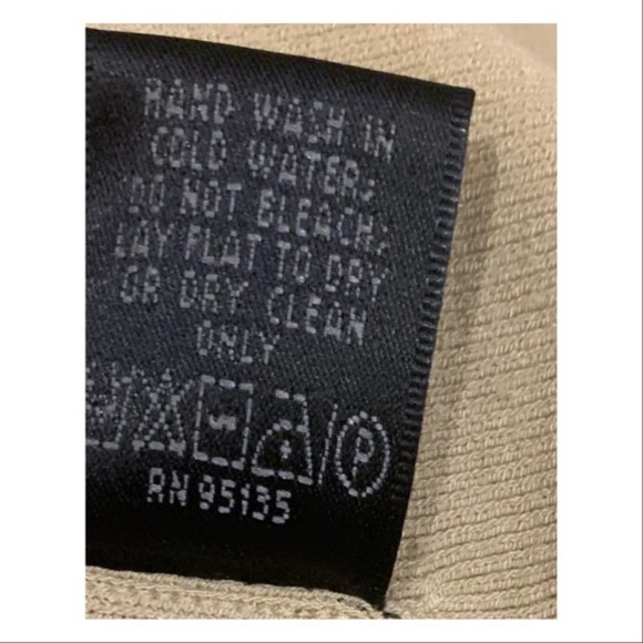 Lafayette 148 New York Cardigan Beige open collarless cardigan Size S - Picture 6 of 10